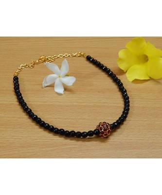 Black agate necklaces 1