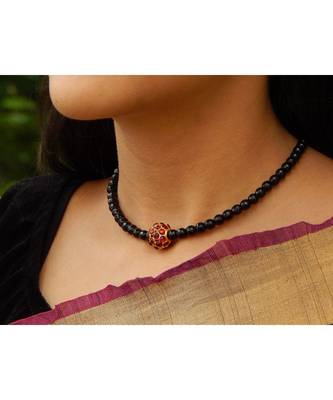 Black agate necklaces 2
