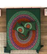 Jaipuri Print Cotton Mandala Double Badsheet  240 TC With 2 Pillow Cover