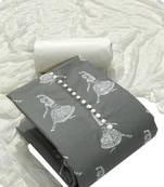 Cotton Printed Salwar Suit Material  (Unstitched)