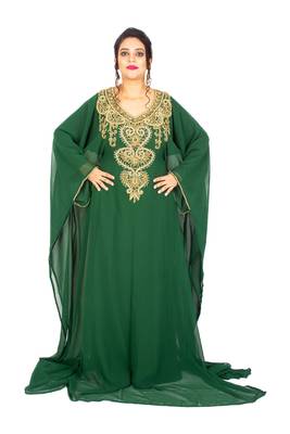 Bottle Green Wedding Farasha  1