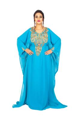 Cyan/ Firozi Wedding Farasha  1