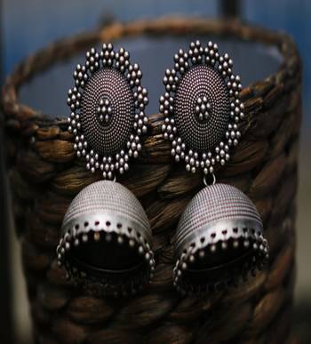 Silver earrings 1