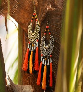 Silver earrings 1