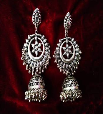 Silver earrings 1