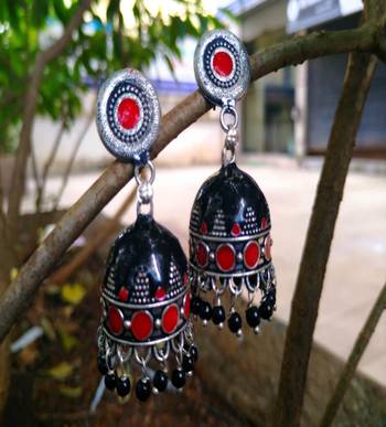 Silver earrings 1