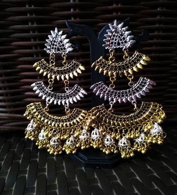 Silver earrings 1