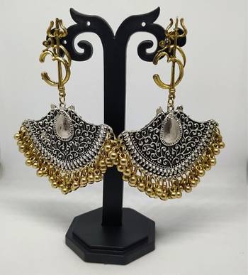 Silver earrings 1