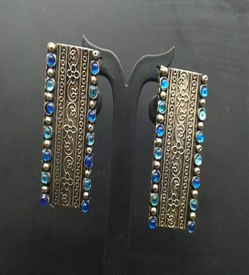 Silver earrings 1