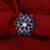 Stylish Adjustable Floral Designe Finger Ring For Women And Girl
