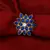 Stylish Adjustable Floral Designe Finger Ring For Women And Girl