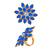 Stylish Adjustable Floral Designe Finger Ring For Women And Girl