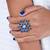 Stylish Adjustable Floral Designe Finger Ring For Women And Girl