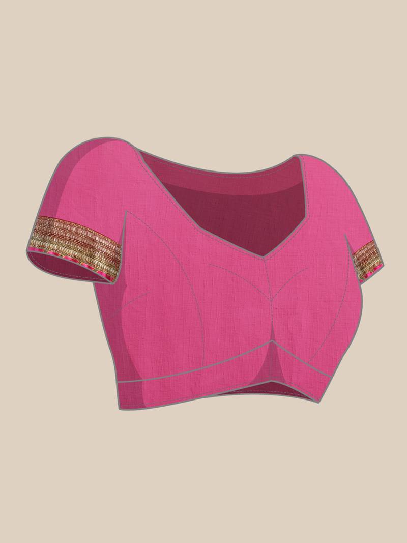 Geroo Jaipur Yellow Hand Crafted shibori tie & dye/Bandhani art chiffon saree