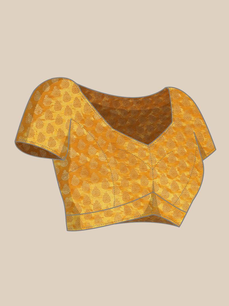 Geroo Jaipur Turquoise Blue Hand Crafted tie & dye/Bandhani art silk saree