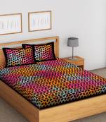 Tie And Dye Cow Print Black &amp white bedsheet