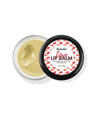 Kamree Love Lip Balm | Shea Butter | Coco Butter | Beeswax | Soft & Moist | 10 GM 1