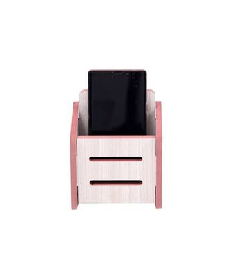  Wooden Adjustable Mobile Cell Phone Stand Holder for Table Desk with Big Back Support 2