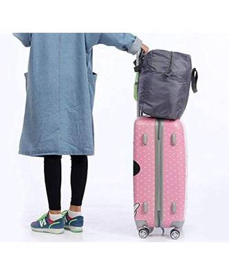 Foldable Waterproof Travelling Bag, Luggage Sports Flight Unisex Storage Organizer, 32 L, 4