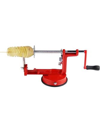 3 in 1 Kitchen Sink Stainless Steel Potato Carrot Slicer Spiral French Fry Cutter Shredder Tornado Cutter 3