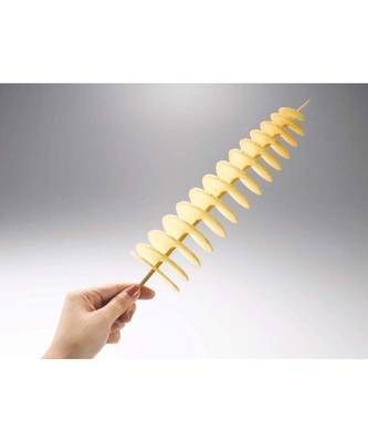 3 in 1 Kitchen Sink Stainless Steel Potato Carrot Slicer Spiral French Fry Cutter Shredder Tornado Cutter 4