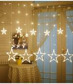  10 Stars Curtain String Lights, Window Curtain Lights with 8 Flashing Modes