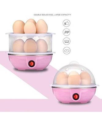 Egg Boiler Double Layer Multifunction Electric Egg Boiler Automatic Off Egg Cooker,  2