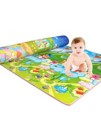 Double Sided Waterproof Educational Learning Baby Play Mat for Kids 2