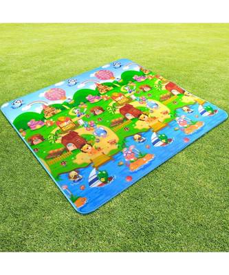Double Sided Waterproof Educational Learning Baby Play Mat for Kids 4
