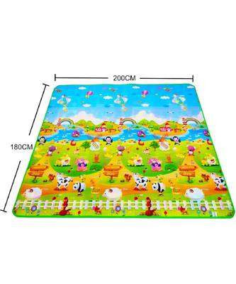 Double Sided Waterproof Educational Learning Baby Play Mat for Kids 6