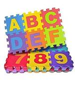 Puzzle Foam Mat for Kids Alphabet And Numbers Floor Mat for Baby Kids Playing (36 Pieces)