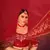 Multicolor Thread with Sequins embroidered art silk semi stitched lehenga