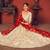 Beige Thread with Sequins embroidered art silk semi stitched lehenga