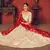 Beige Thread with Sequins embroidered art silk semi stitched lehenga