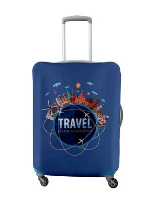 Travel Luggage Cover Spandex Suitcase Protector Washable Baggage Covers (S (for 18-20 inch luggage) 1