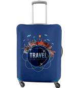 Travel Luggage Cover Spandex Suitcase Protector Washable Baggage Covers (S (for 18-20 inch luggage)