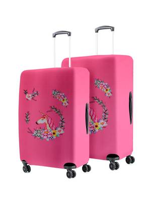 Travel Luggage Cover Spandex Suitcase Protector Washable Baggage Covers (S (for 18-20 inch luggage) 5