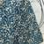 Rama green Thread with Sequins embroidered silk semi stitched lehenga