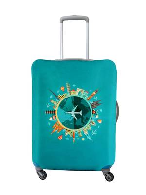 Travel Luggage Cover Spandex Suitcase Protector Washable Baggage Covers (S (for 18-20 inch luggage) 1