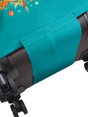 Travel Luggage Cover Spandex Suitcase Protector Washable Baggage Covers (S (for 18-20 inch luggage) 3