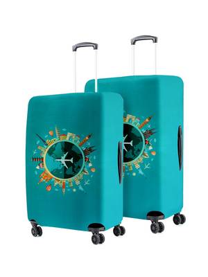 Travel Luggage Cover Spandex Suitcase Protector Washable Baggage Covers (S (for 18-20 inch luggage) 5
