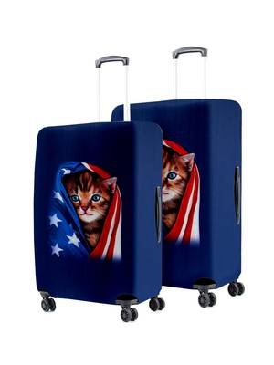 Travel Luggage Cover Spandex Suitcase Protector Washable Baggage Covers (S (for 18-20 inch luggage) 5