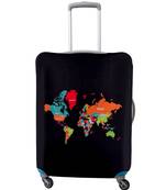 Travel Luggage Cover Spandex Suitcase Protector Washable Baggage Covers (S (for 18-20 inch luggage)