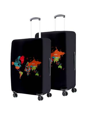 Travel Luggage Cover Spandex Suitcase Protector Washable Baggage Covers (S (for 18-20 inch luggage) 5