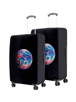 Travel Luggage Cover Spandex Suitcase Protector Washable Baggage Covers (M (for 22-24 inch luggage) 5