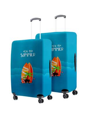 Travel Luggage Cover Spandex Suitcase Protector Washable Baggage Covers (M (for 22-24 inch luggage) 5