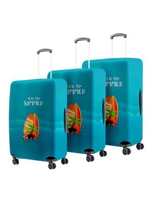 Travel Luggage Cover Spandex Suitcase Protector Washable Baggage Covers (M (for 22-24 inch luggage) 6