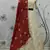 Beige Thread with Sequins embroidered art silk semi stitched lehenga