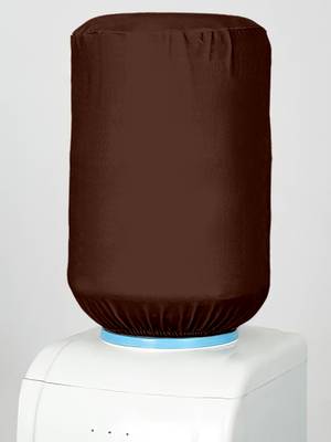 Brown Polyester  Water Dispenser Bottle Cover 2