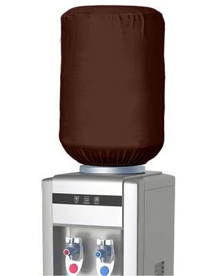 Brown Polyester  Water Dispenser Bottle Cover 5